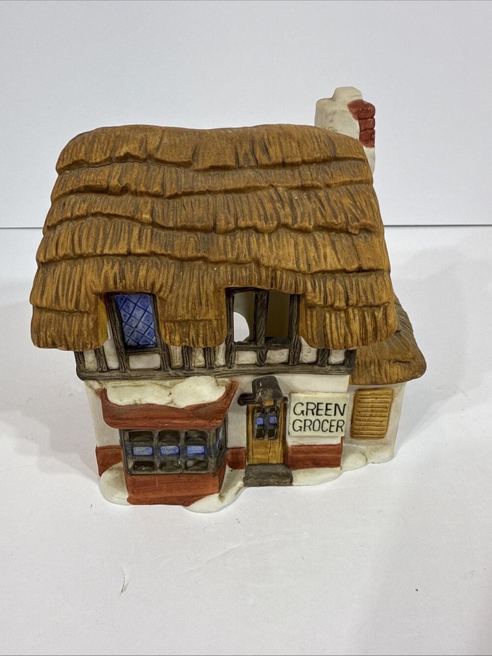 Department 56 "Green Grocer" #65153 Dicken's Village Retired No Light*